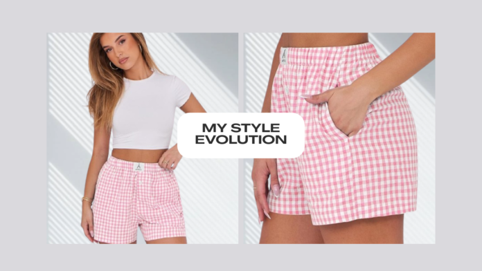 grey and beige minimalist collage before & after fashion style youtube thumbnail