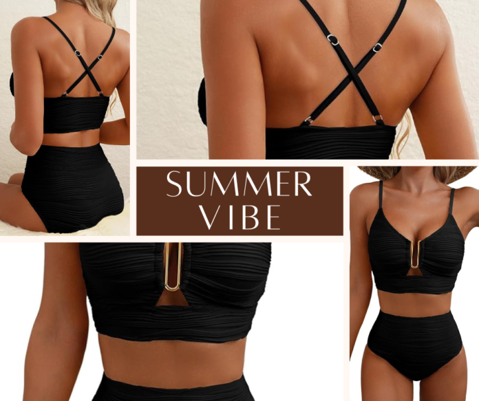 turquoise white photo collage summer vibe facebook post